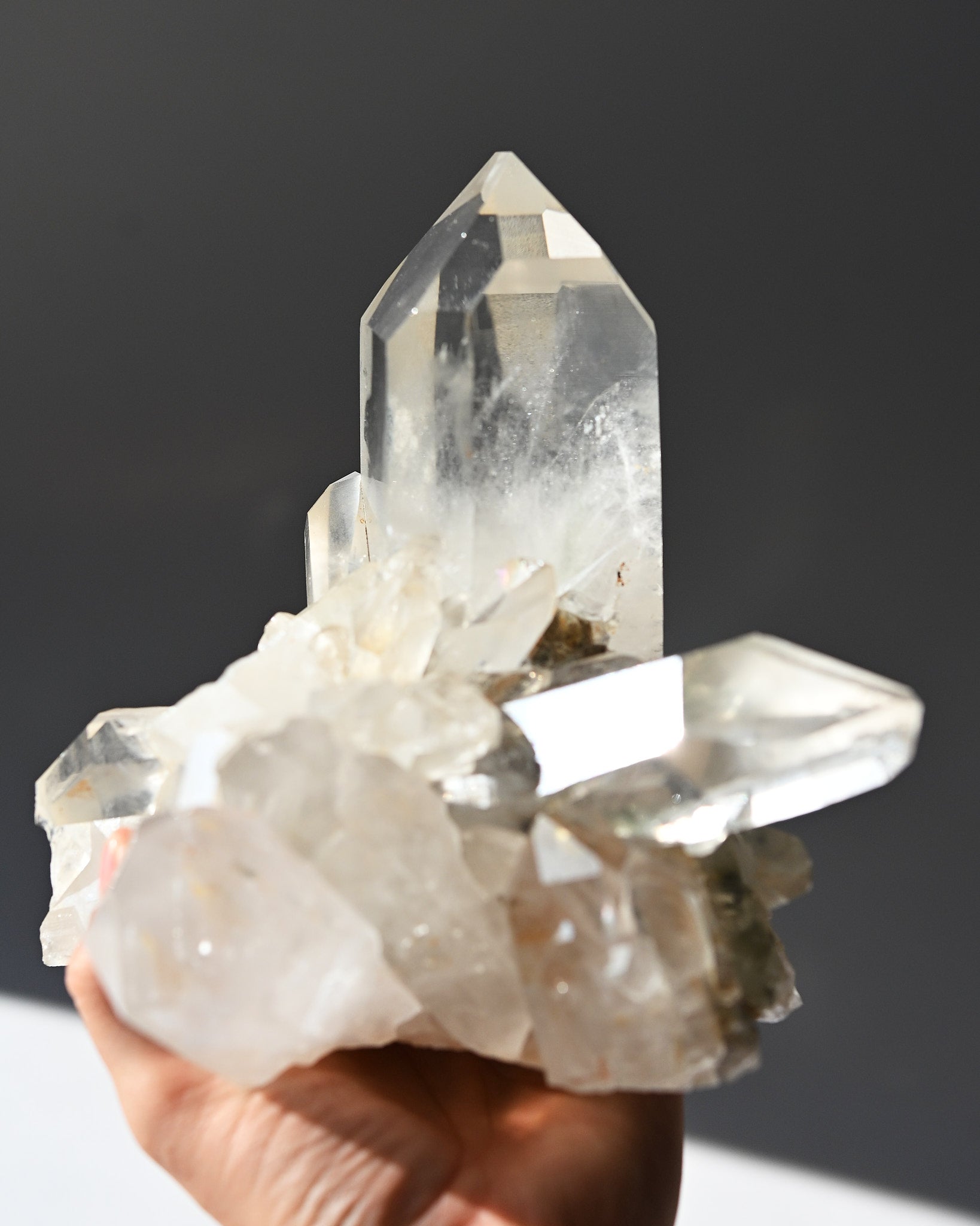 Citrine Quartz Cluster 5lbs