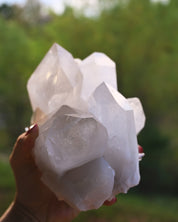 Arkansas Clear Quartz Key Crystal 3.570 lb — detail