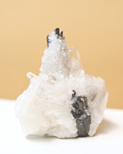 Hubnerite with Quartz 3in
