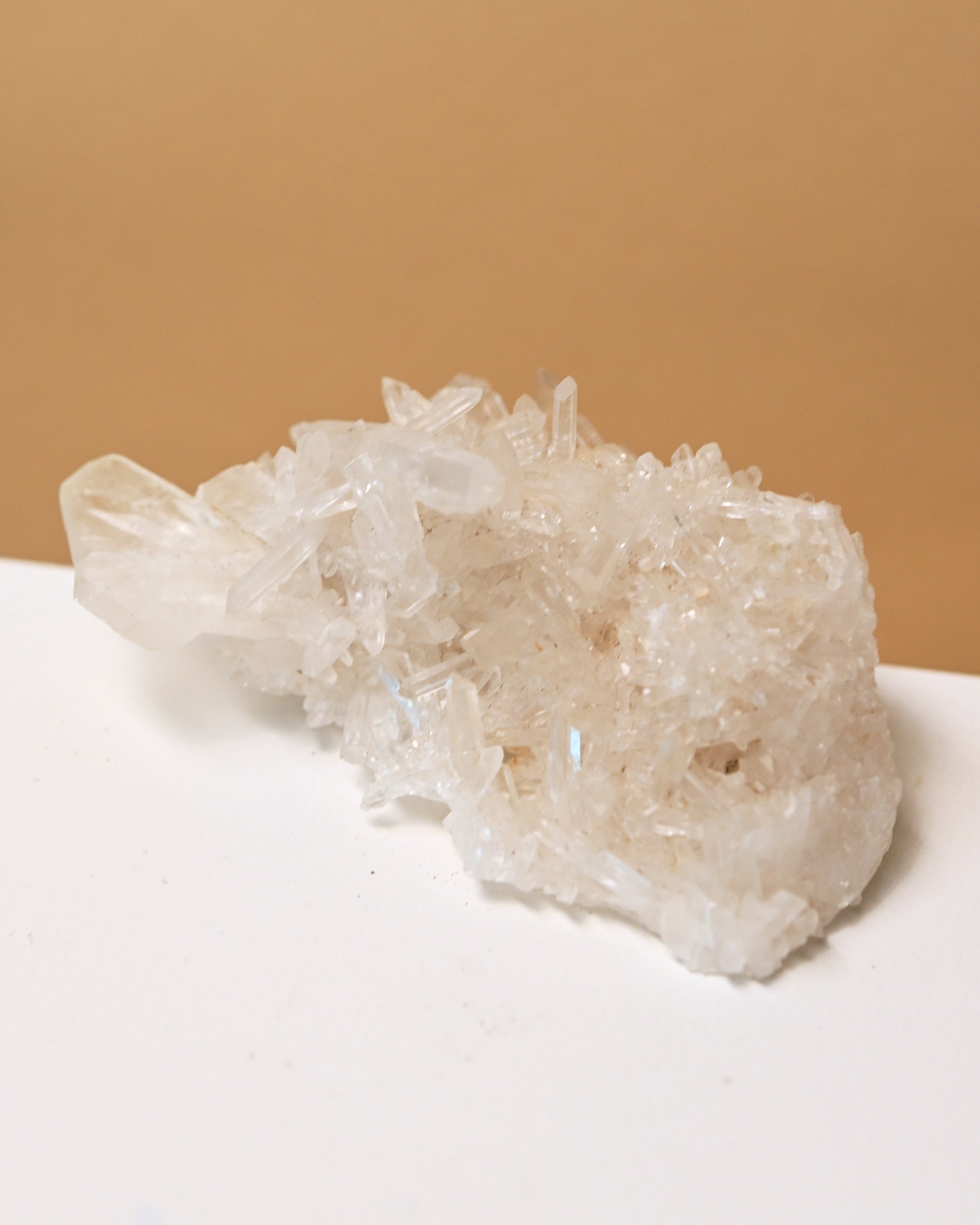 Japan Law Twin Double-Terminated Quartz Cluster