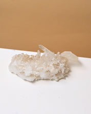Japan Law Twin Double-Terminated Quartz Cluster