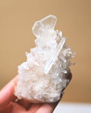 Japan Law Twin Double-Terminated Quartz Cluster