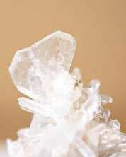 Japan Law Twin Double-Terminated Quartz Cluster