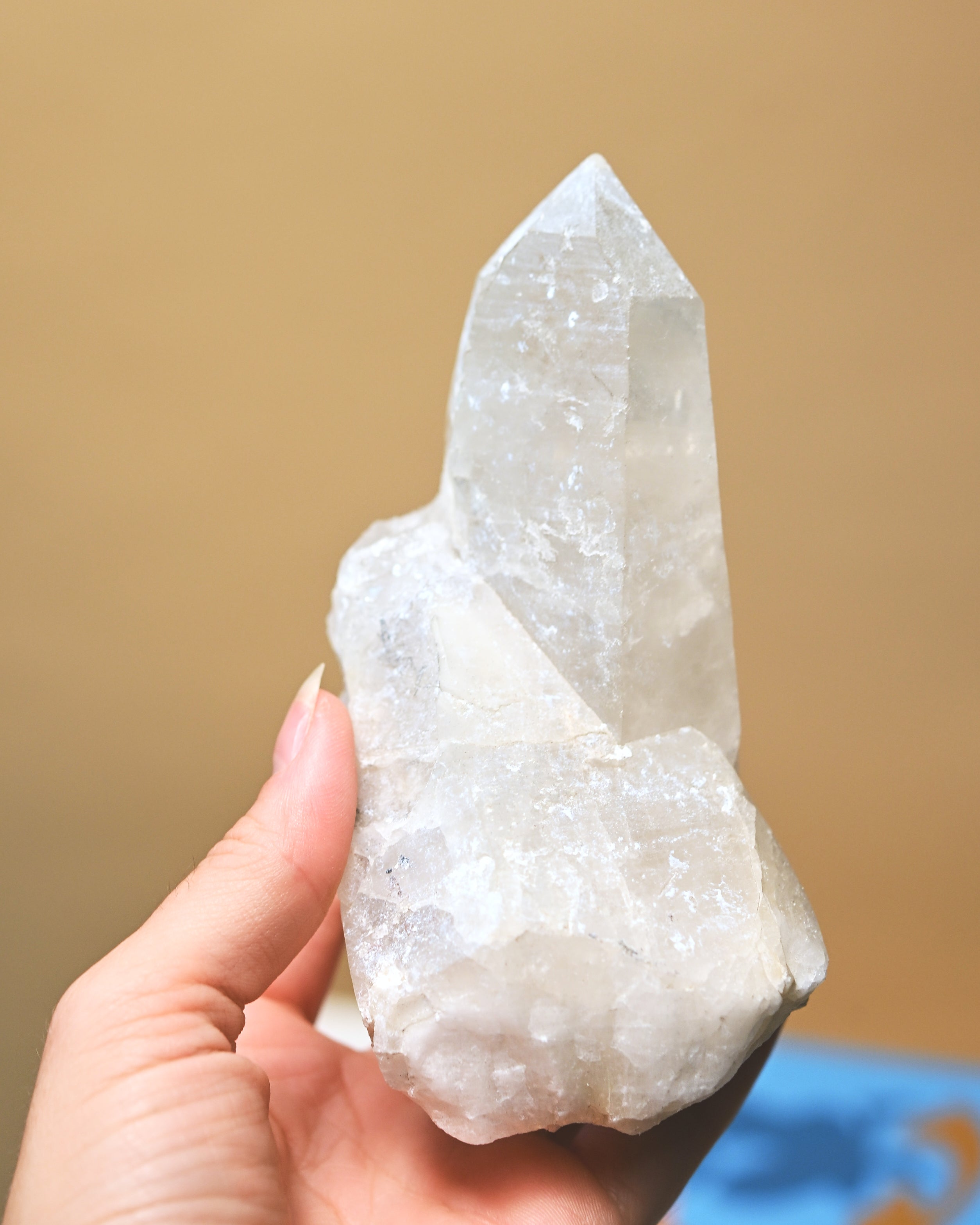 Peruvian Quartz Cluster 4 inch