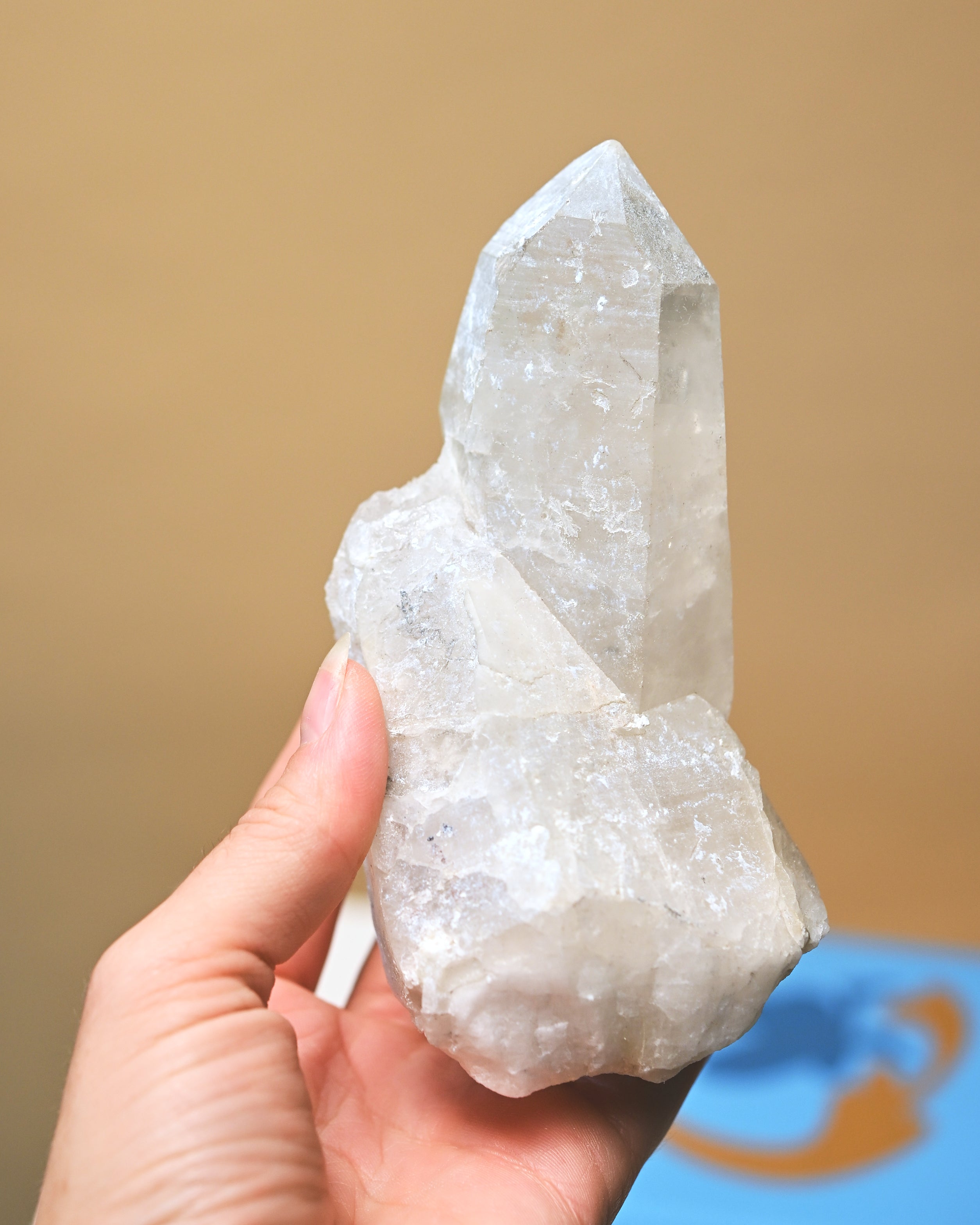 Peruvian Quartz Cluster 4 inch