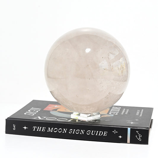 XL Clear Quartz Sphere 7lbs