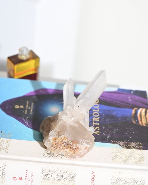 Peruvian Quartz Cluster 4in