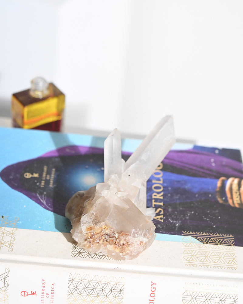 Peruvian Quartz Cluster 4in