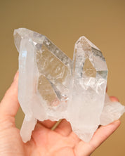 AA Clear Quartz Cluster 4in