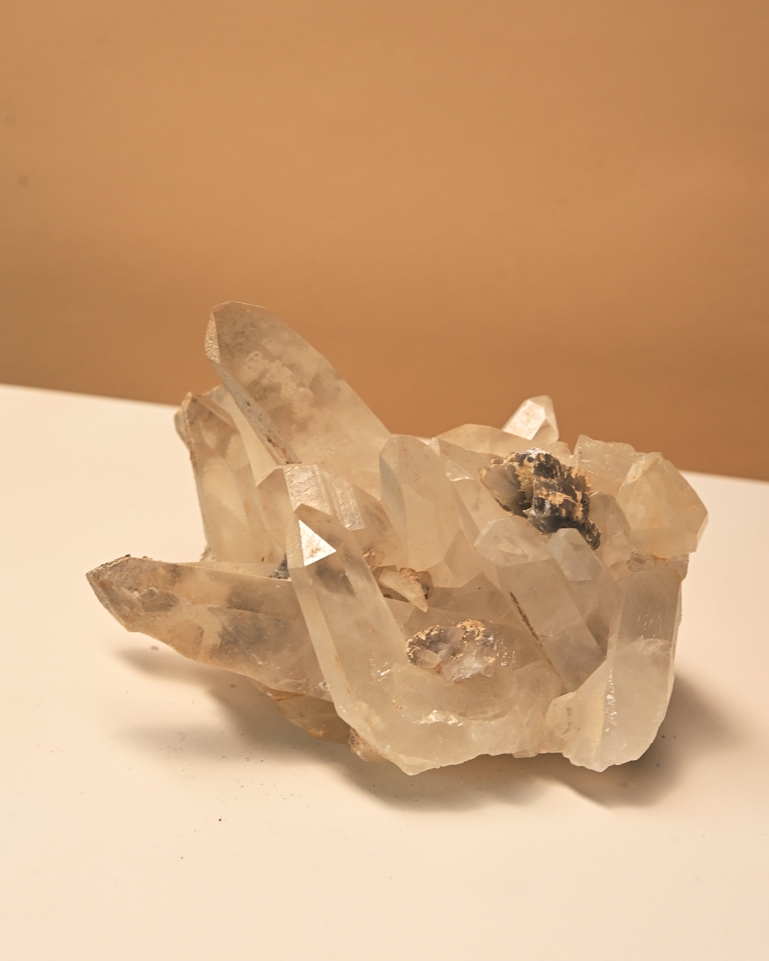 Peruvian Quartz Cluster 1.5lbs