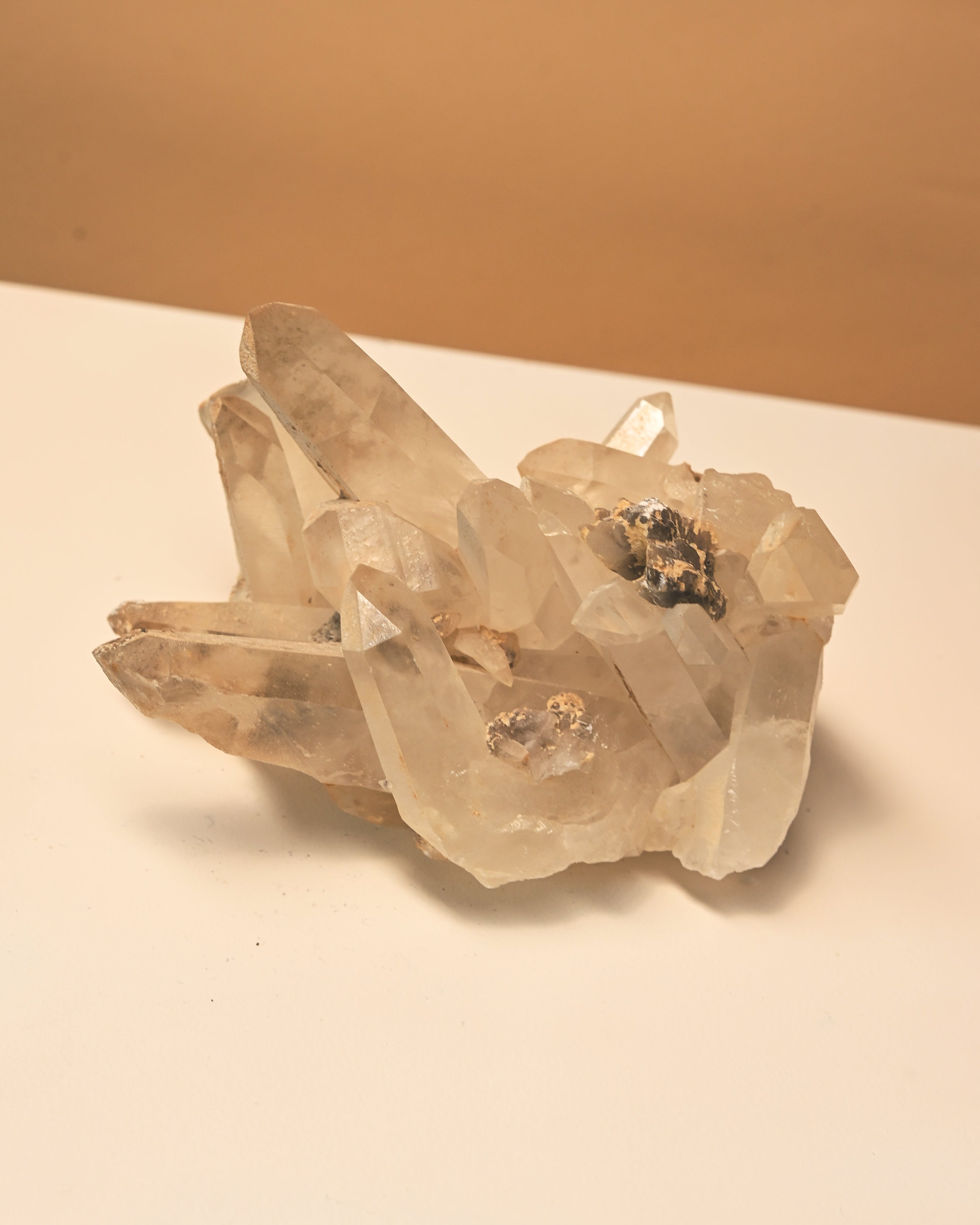 Peruvian Quartz Cluster 1.5lbs