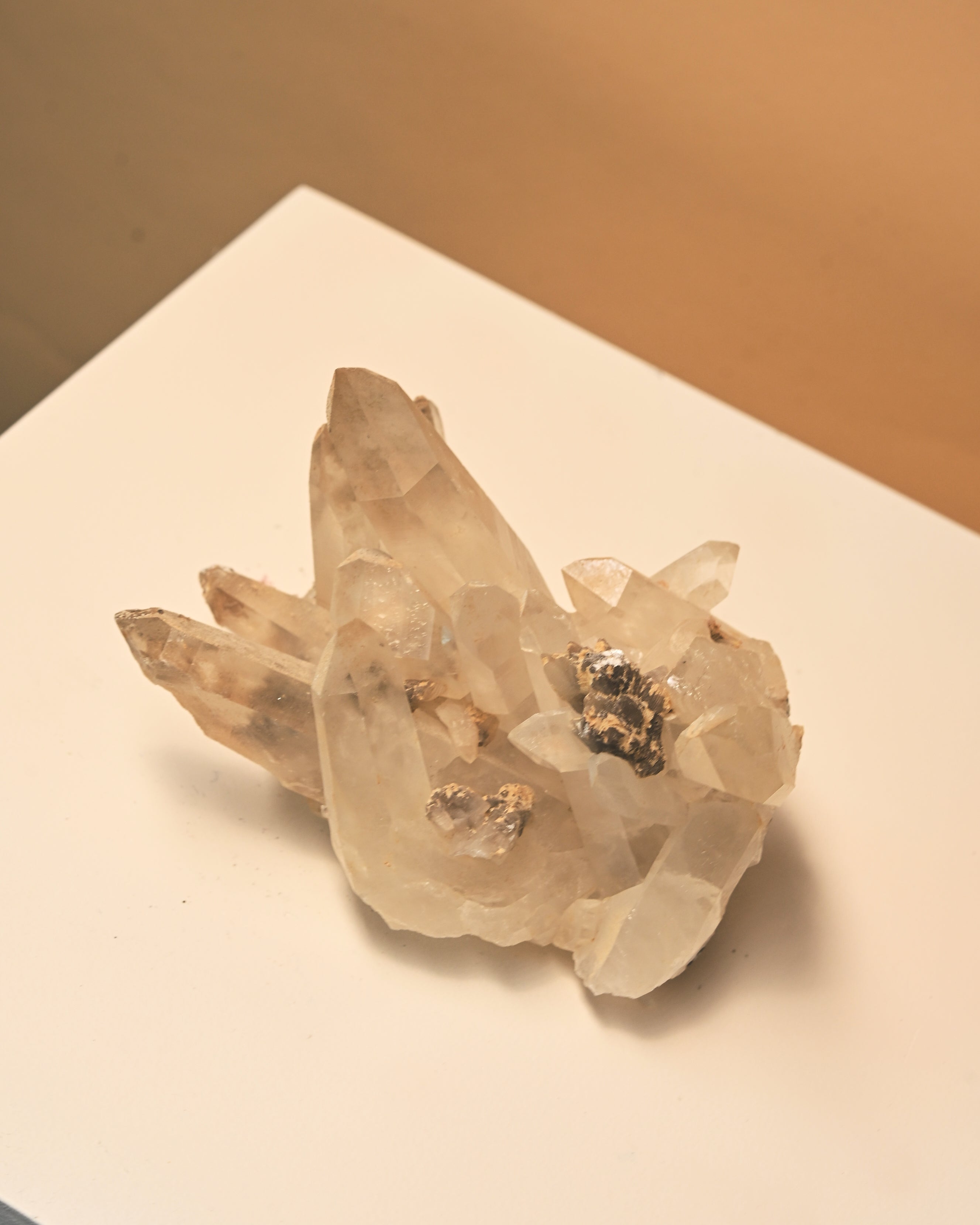 Peruvian Quartz Cluster 1.5lbs