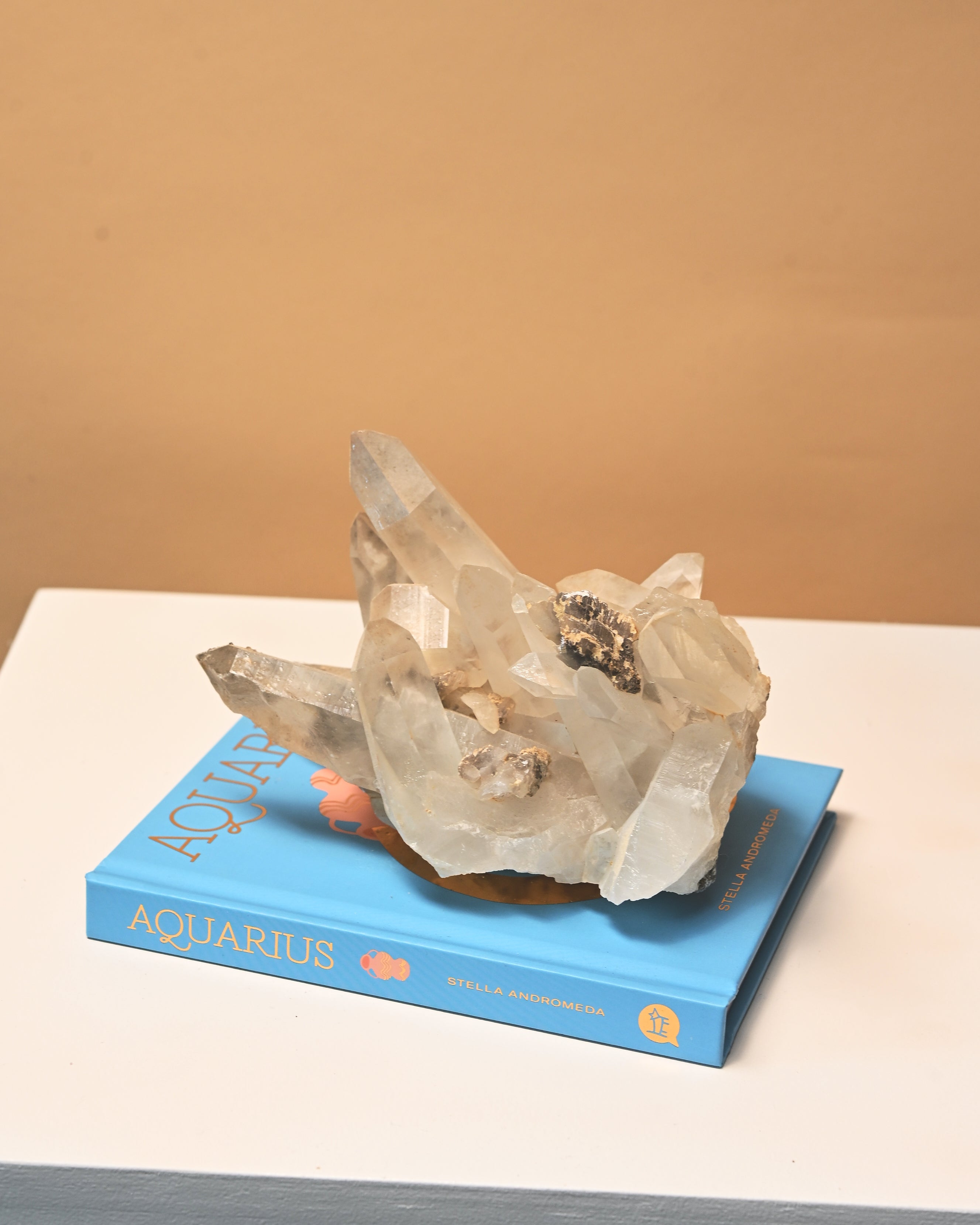 Peruvian Quartz Cluster 1.5lbs