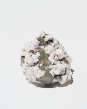 Quartz calcite galena specimen 109g front