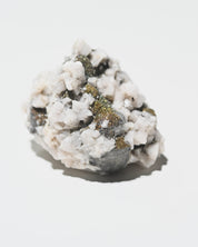 Quartz calcite galena small specimen side