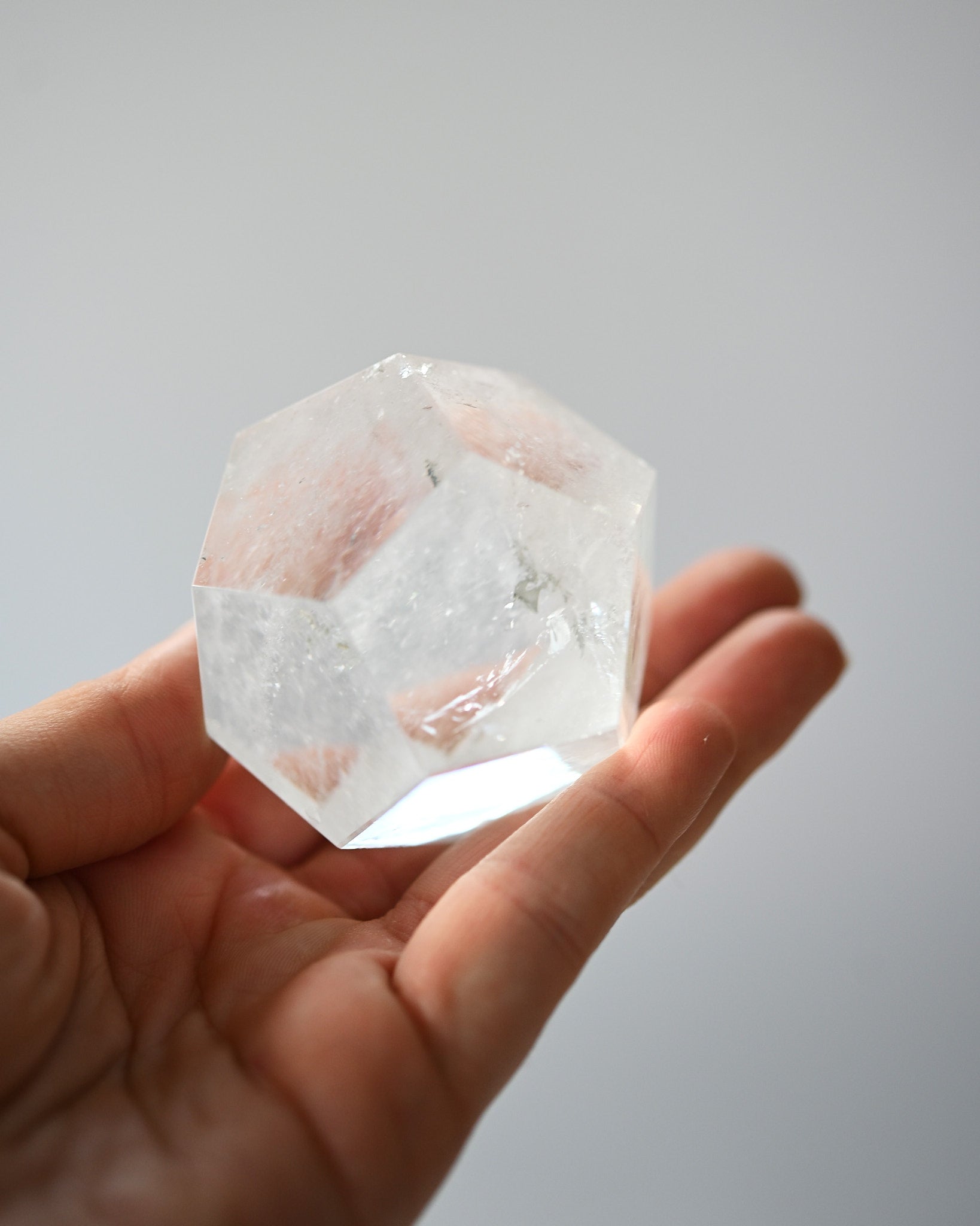 Clear Quartz Geometric