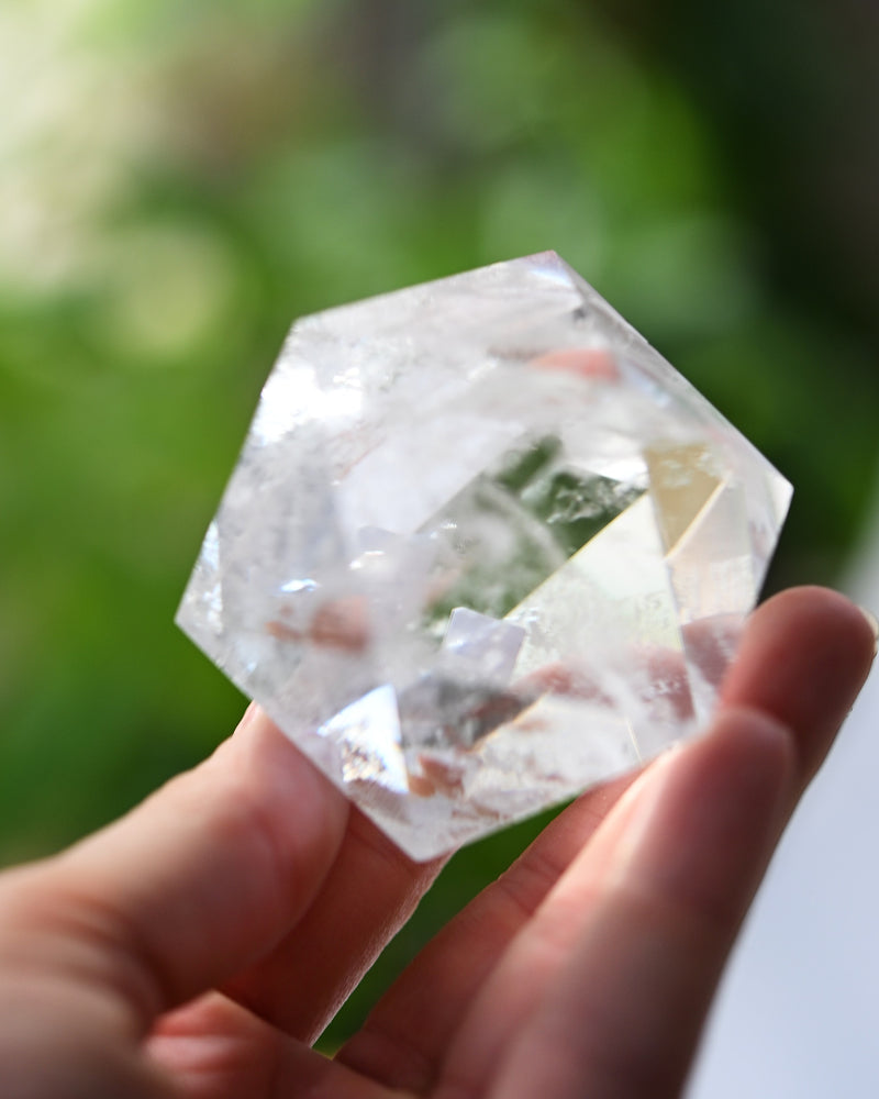 Clear Quartz Geometric