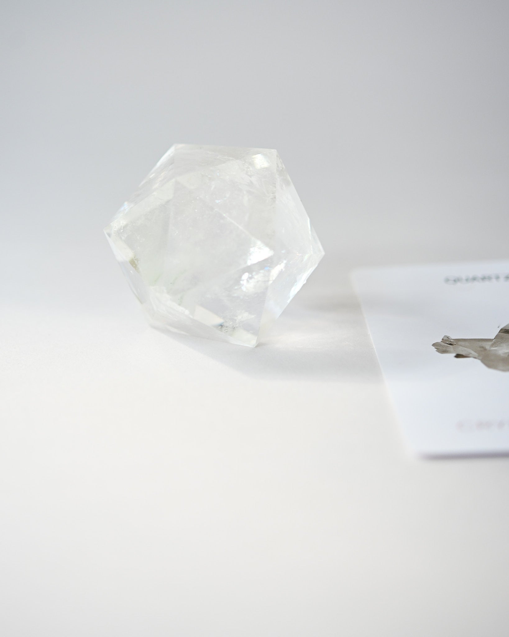 Clear Quartz Geometric