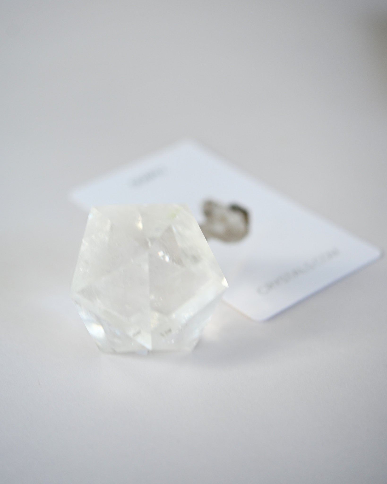 Clear Quartz Geometric
