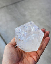 Geometric Quartz Form - scale view