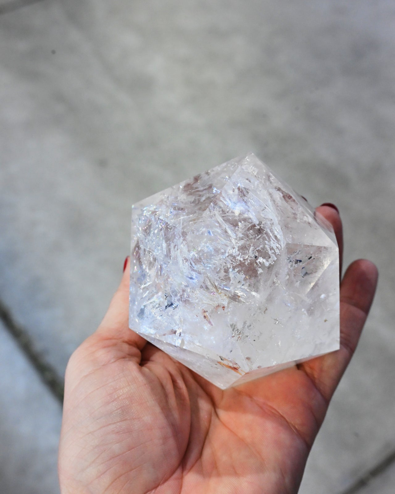 Geometric Quartz Form - styled in home