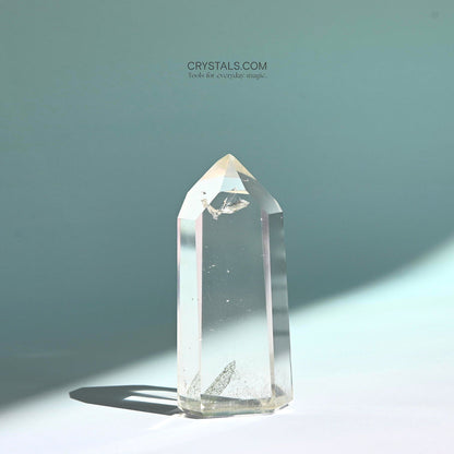 clear quartz crystal