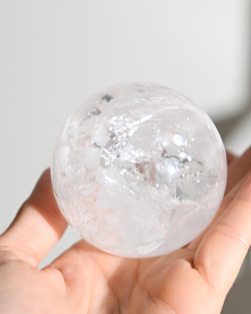Clear Quartz Sphere 2.75in