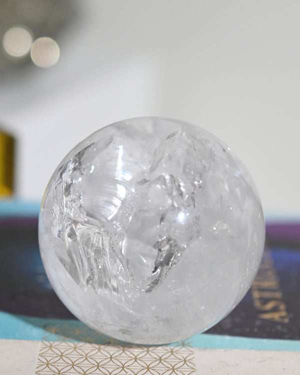 Clear Quartz Sphere 2.75in