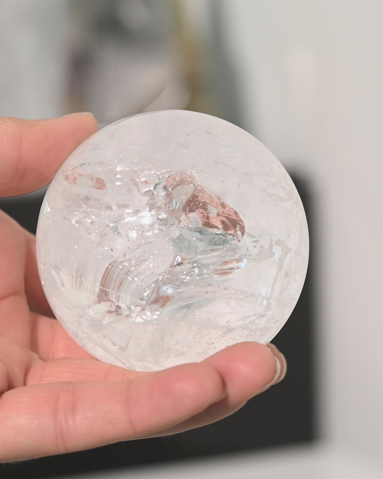 Clear Quartz Sphere 3in