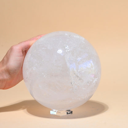 Clear Quartz Sphere XL 12lbs