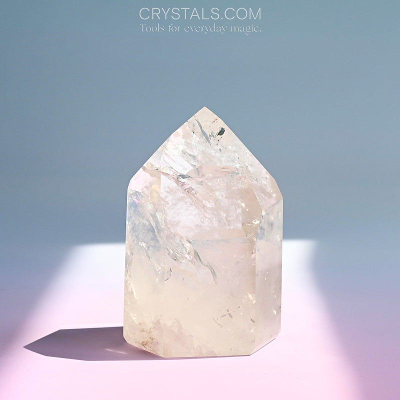 Clear Quartz Tower