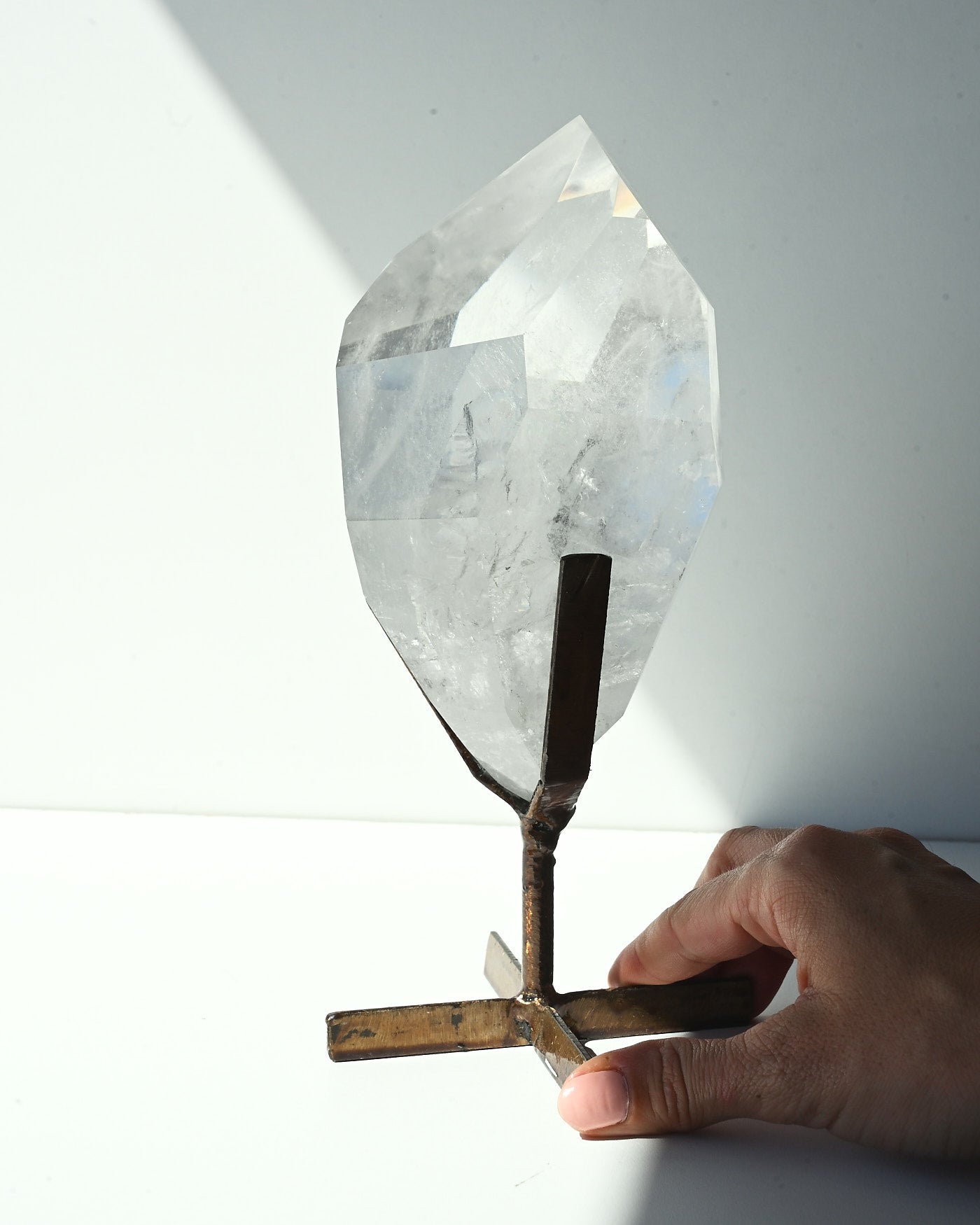 Clear Quartz on Stand 1.47kg