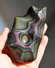 Rainbow Obsidian Freeform 3.5in