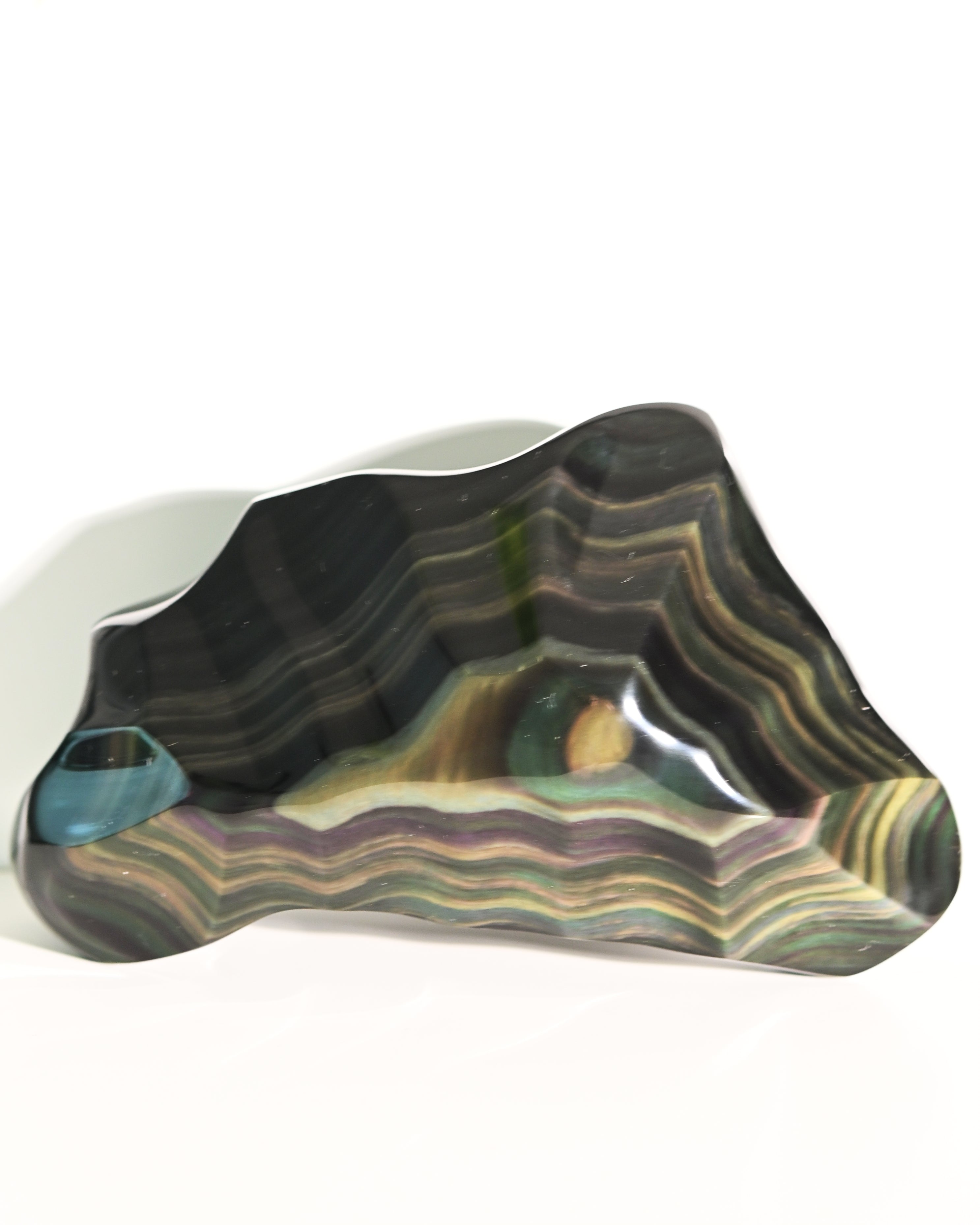 Rainbow Obsidian Freefrom XL 3.8lbs