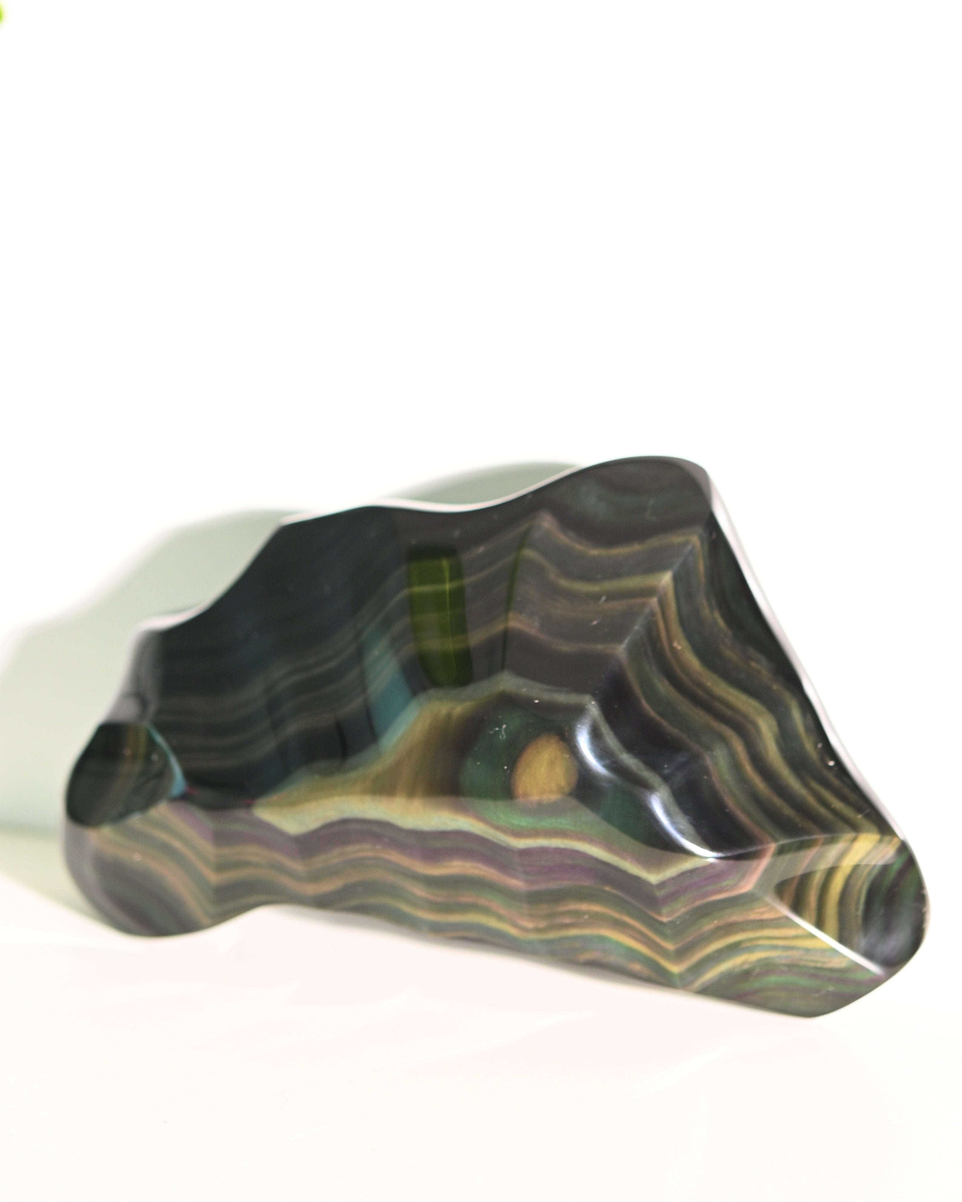 Rainbow Obsidian Freefrom XL 3.8lbs