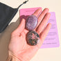 Lepidolite Palm Stone
