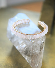 Rose Quartz Bangle