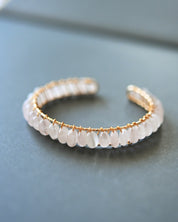 Rose Quartz Bangle