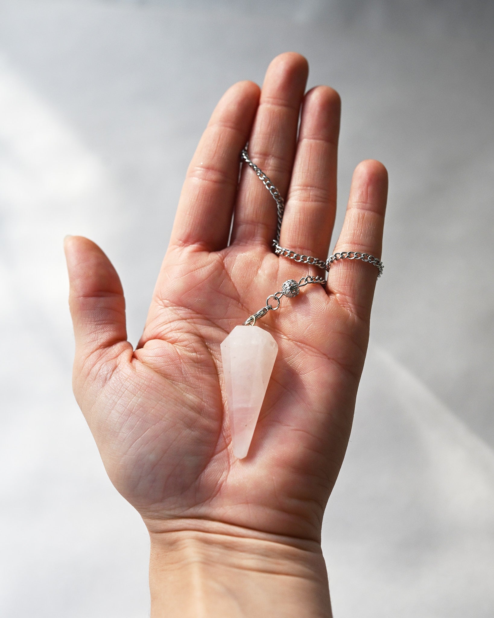 Rose Quartz Pendulum