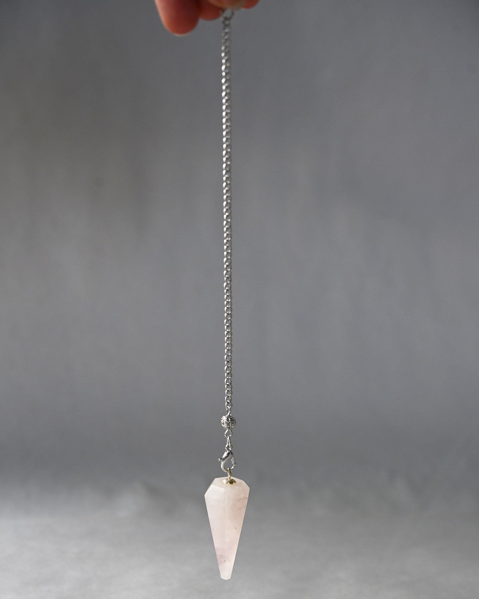 Rose Pendulum Rose Quartz Pendulum | Love & Clarity Crystal Tool | Crystals.com ...