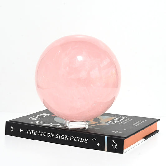 XL Rose Quartz Sphere 8lbs