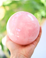 XL Rose Quartz Sphere 4lbs