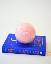 XL Rose Quartz Sphere 4lbs