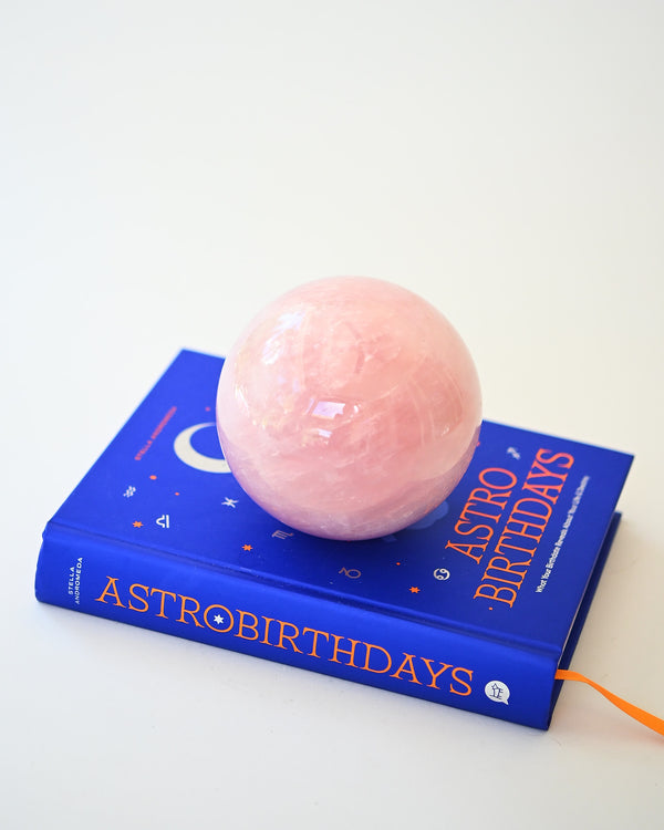 XL Rose Quartz Sphere 4lbs