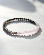 Rose Quartz, Smoky Quartz, Tiger’s Eye