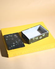 Ruby in Fuchsite Box - close up detail