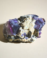 Fluorite with Pyrrhotite and Muscovite | Lindao Deposit | Inner Mongolia