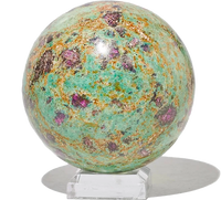 Ruby Fuchsite Sphere