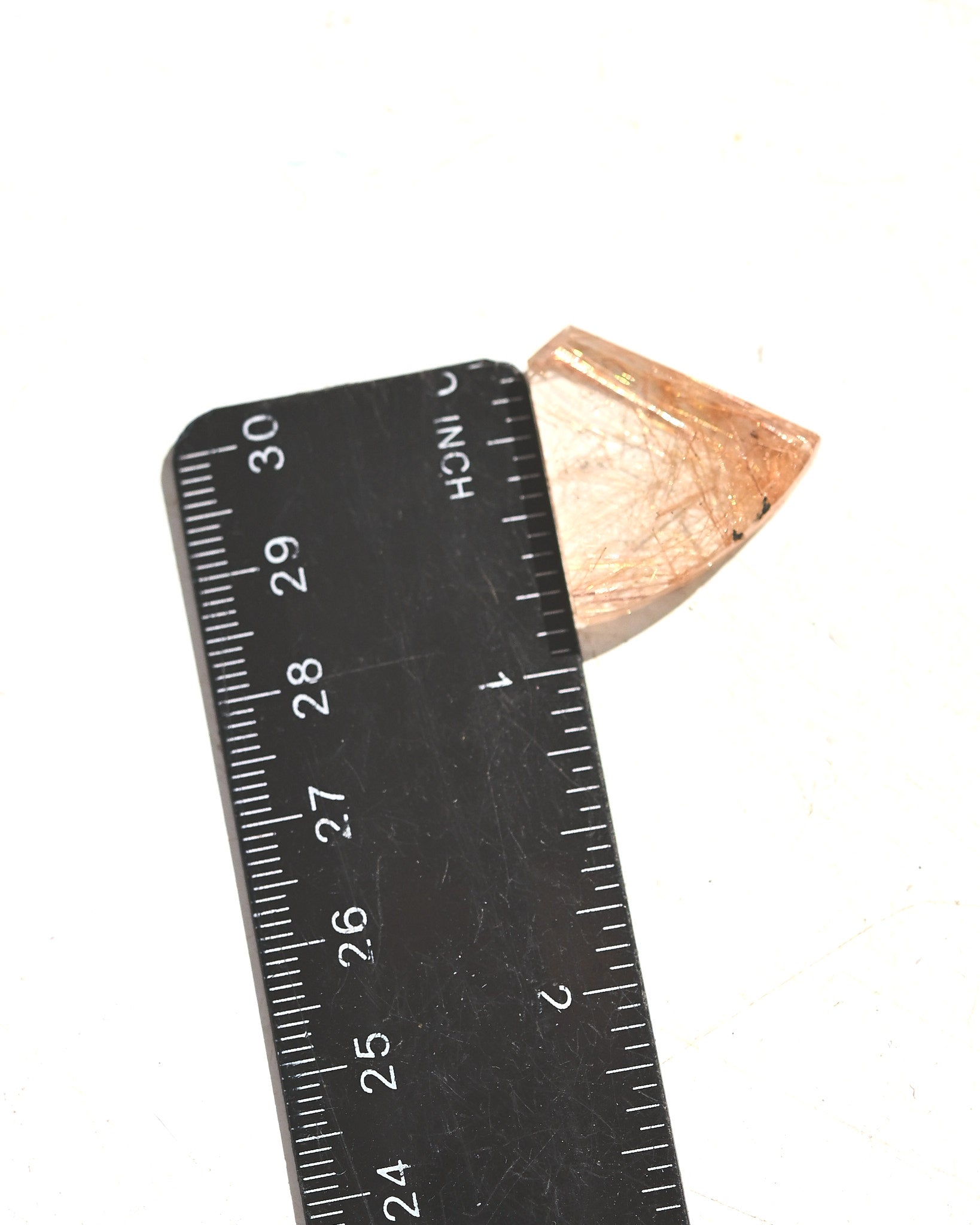 Golden Rutilated Quartz Gemstone