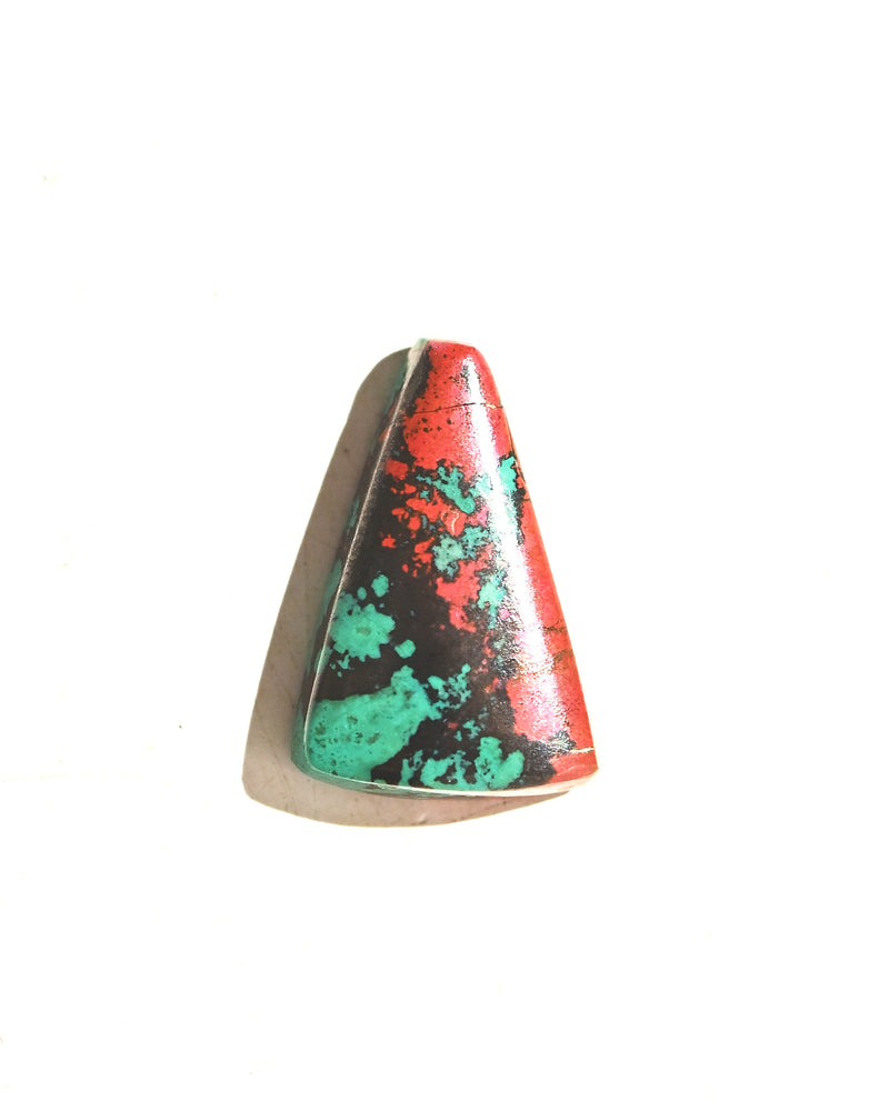 Sonora Sunrise cabochon Chrysocolla + Cuprite